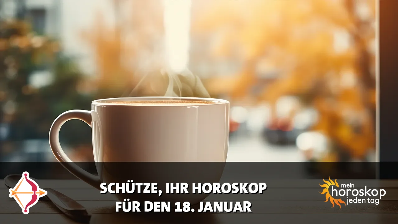 Horoscope Schütze du Sonntag, 18. Januar 2026