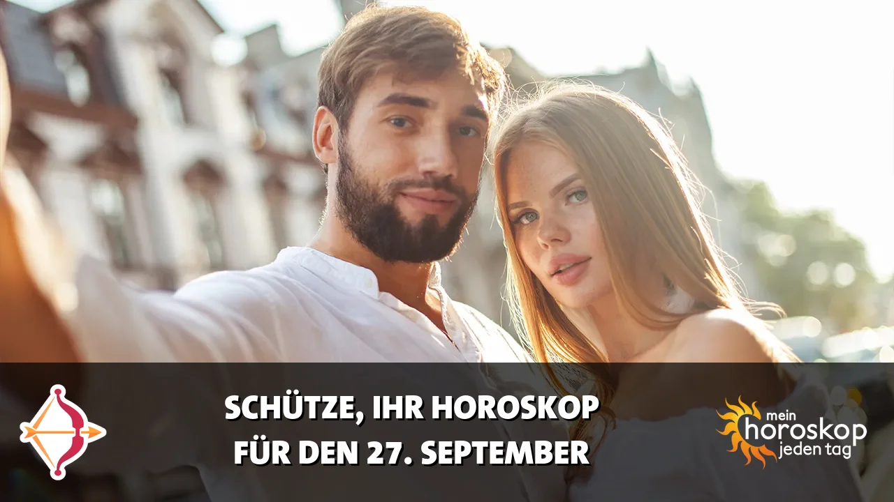 Horoscope Schütze du Sonntag, 27. September 2026