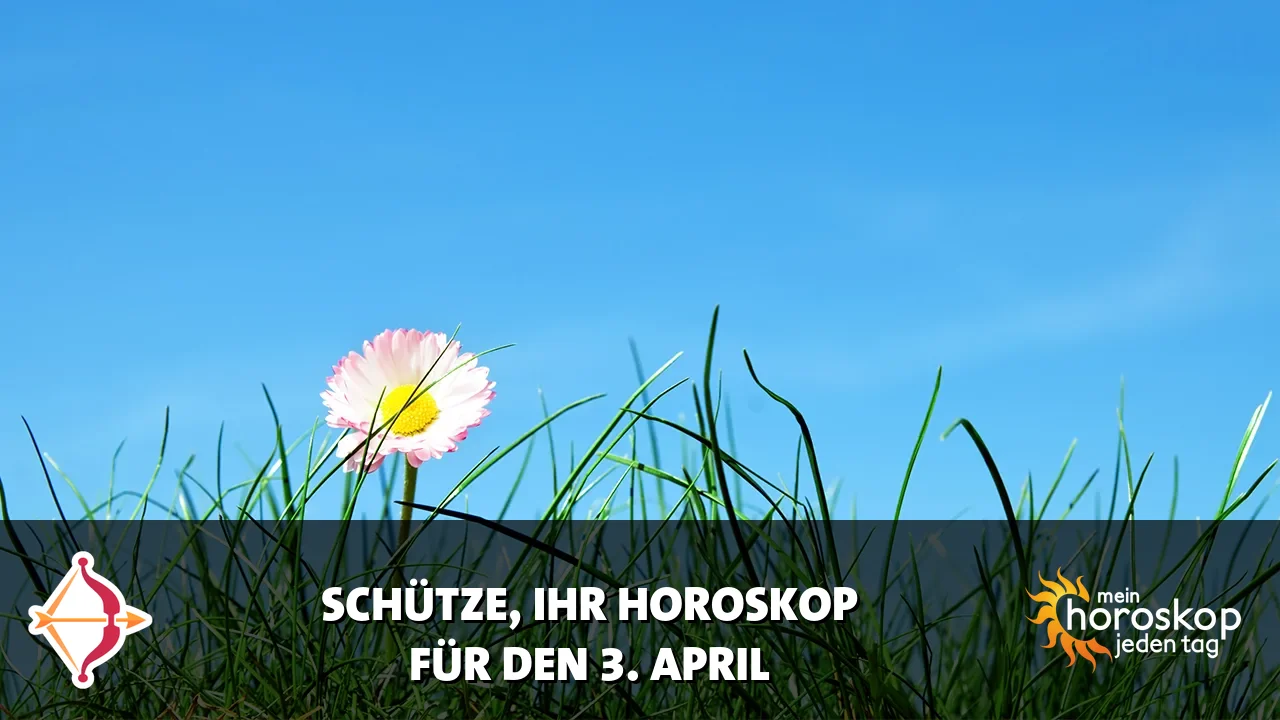 Horoscope Schütze du Freitag, 3. April 2026
