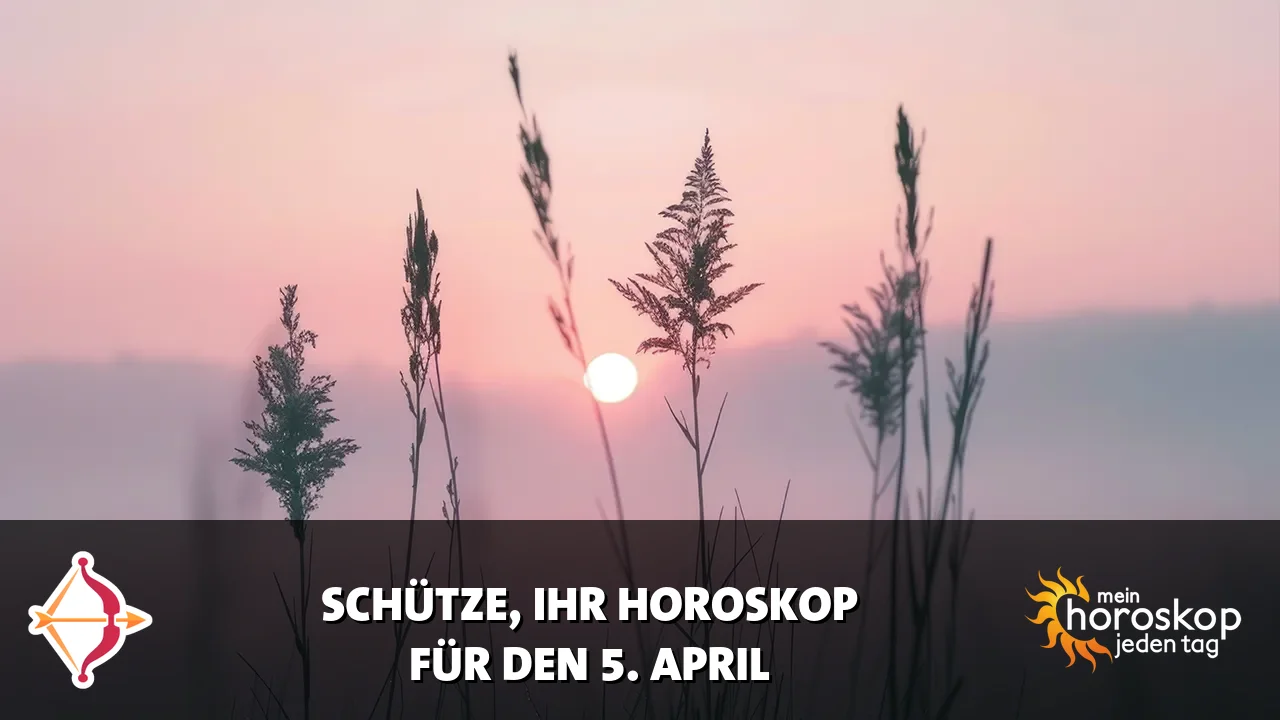 Horoscope Schütze du Sonntag, 5. April 2026