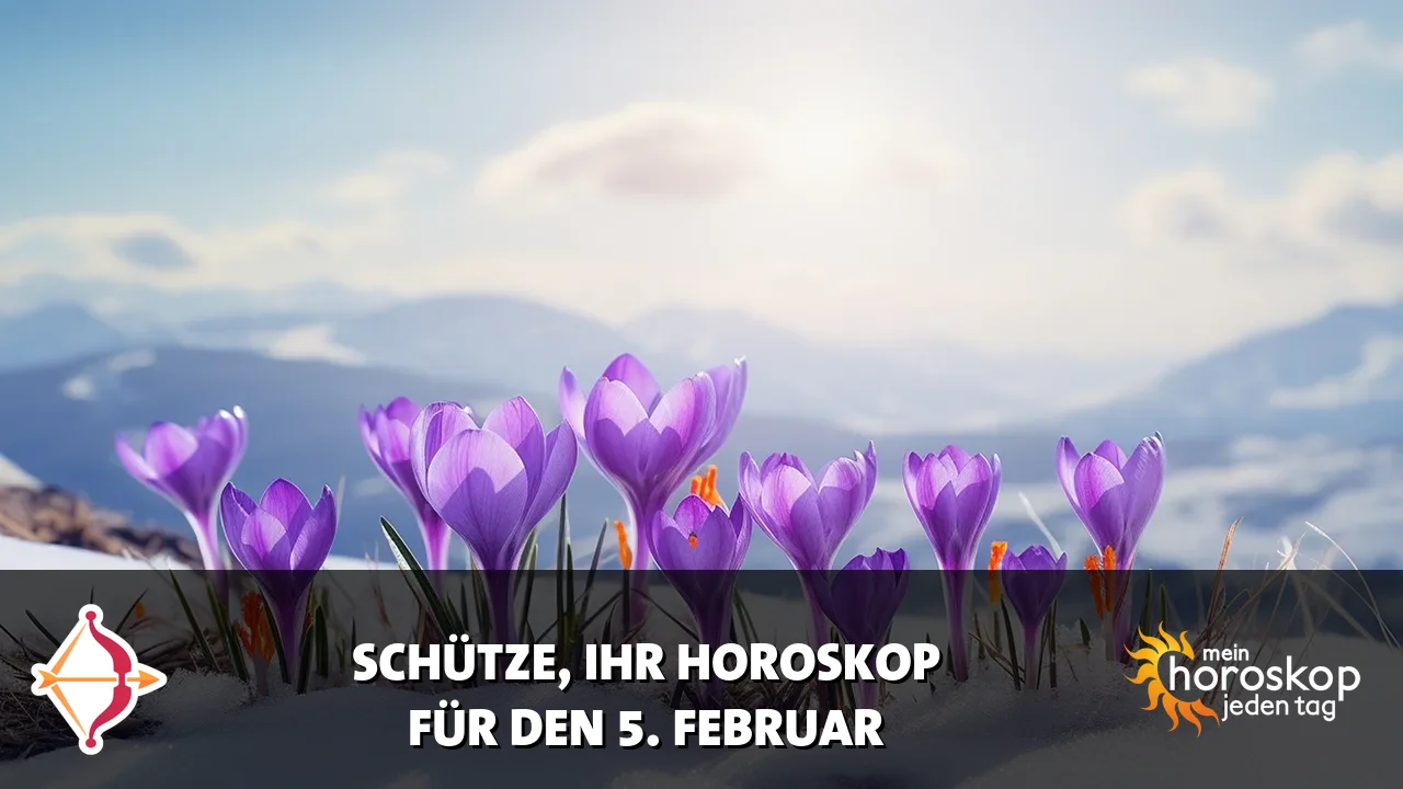 Horoscope Schütze du Donnerstag, 5. Februar 2026