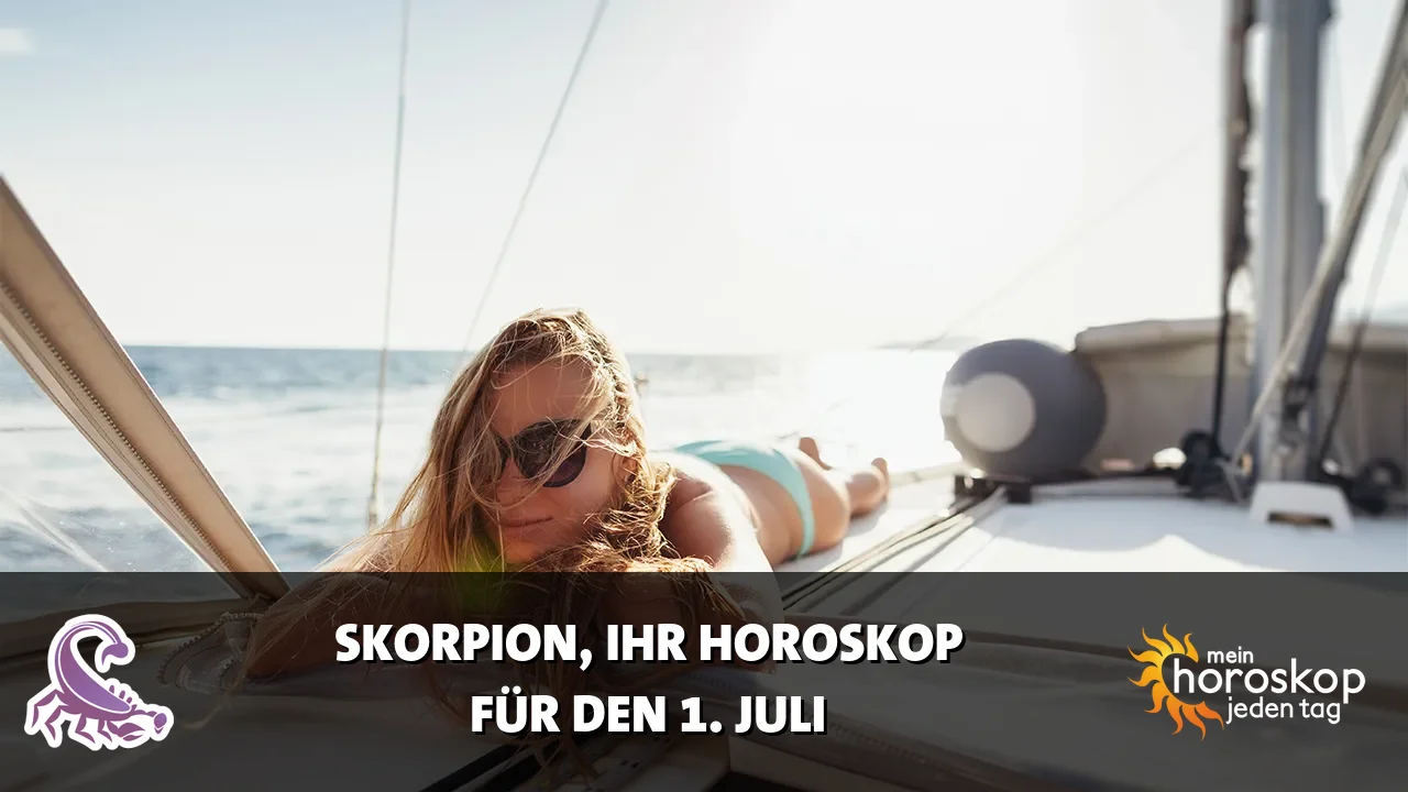 Horoscope Skorpion du Mittwoch, 1. Juli 2026