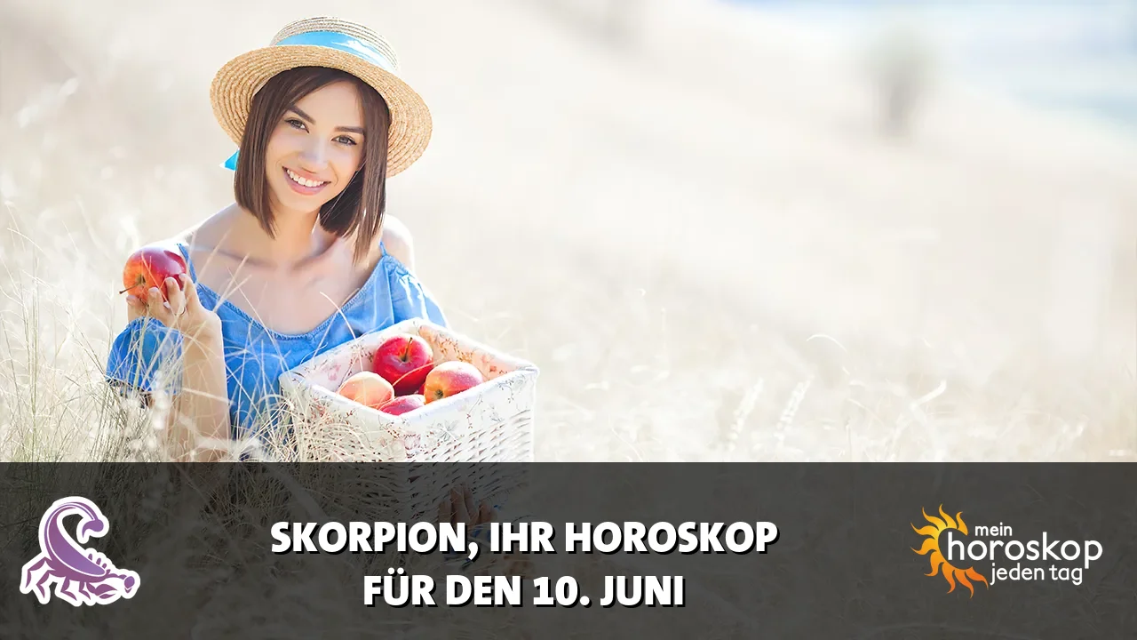 Horoscope Skorpion du Mittwoch, 10. Juni 2026
