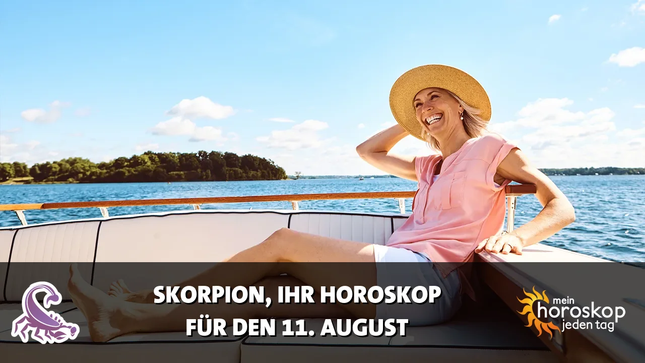Horoscope Skorpion du Dienstag, 11. August 2026