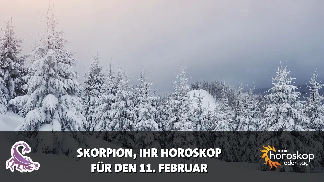 Horoscope Skorpion du Mittwoch, 11. Februar 2026