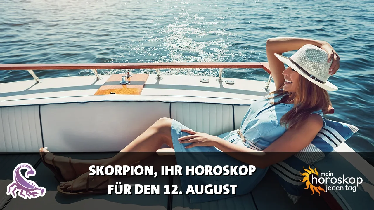 Horoscope Skorpion du Mittwoch, 12. August 2026