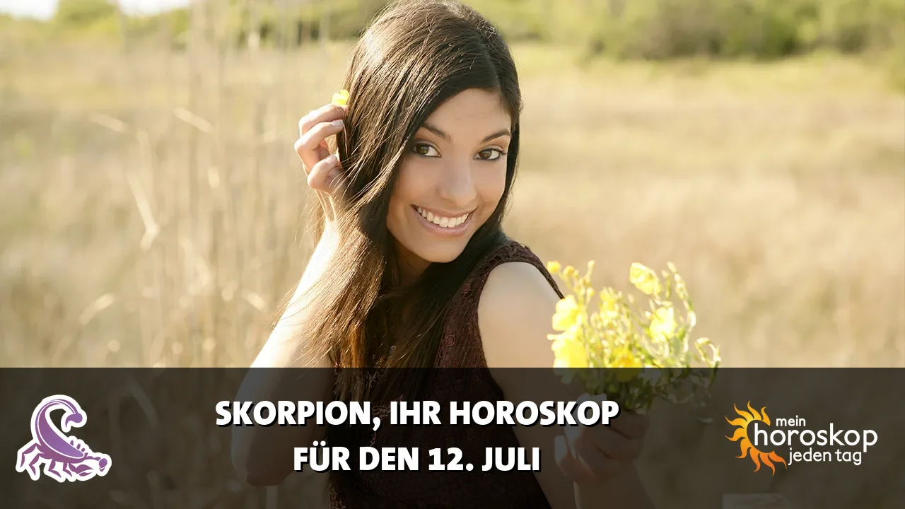 Horoscope Skorpion du Sonntag, 12. Juli 2026
