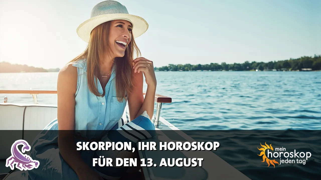 Horoscope Skorpion du Donnerstag, 13. August 2026