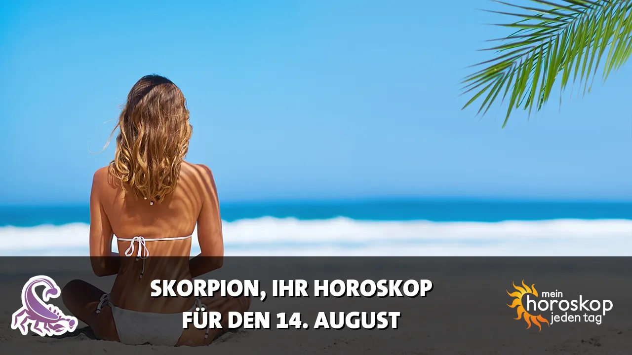 Horoscope Skorpion du Freitag, 14. August 2026