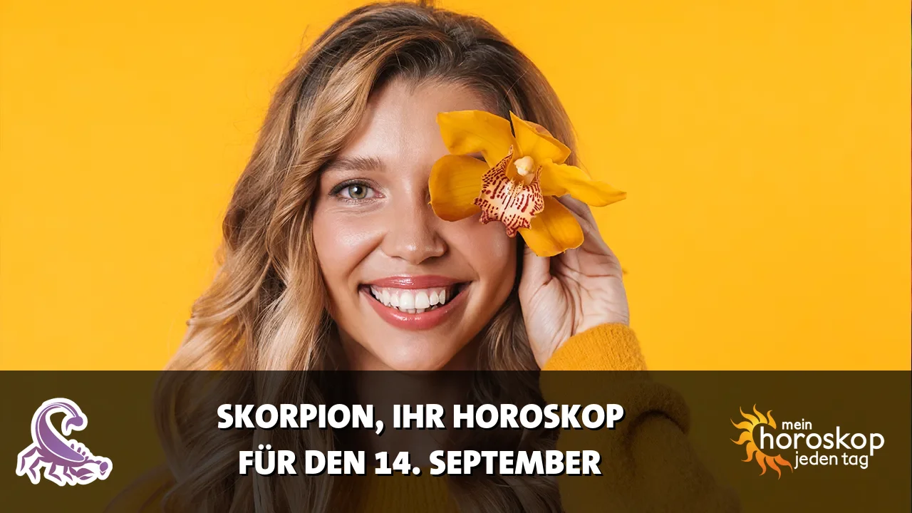 Horoscope Skorpion du Montag, 14. September 2026