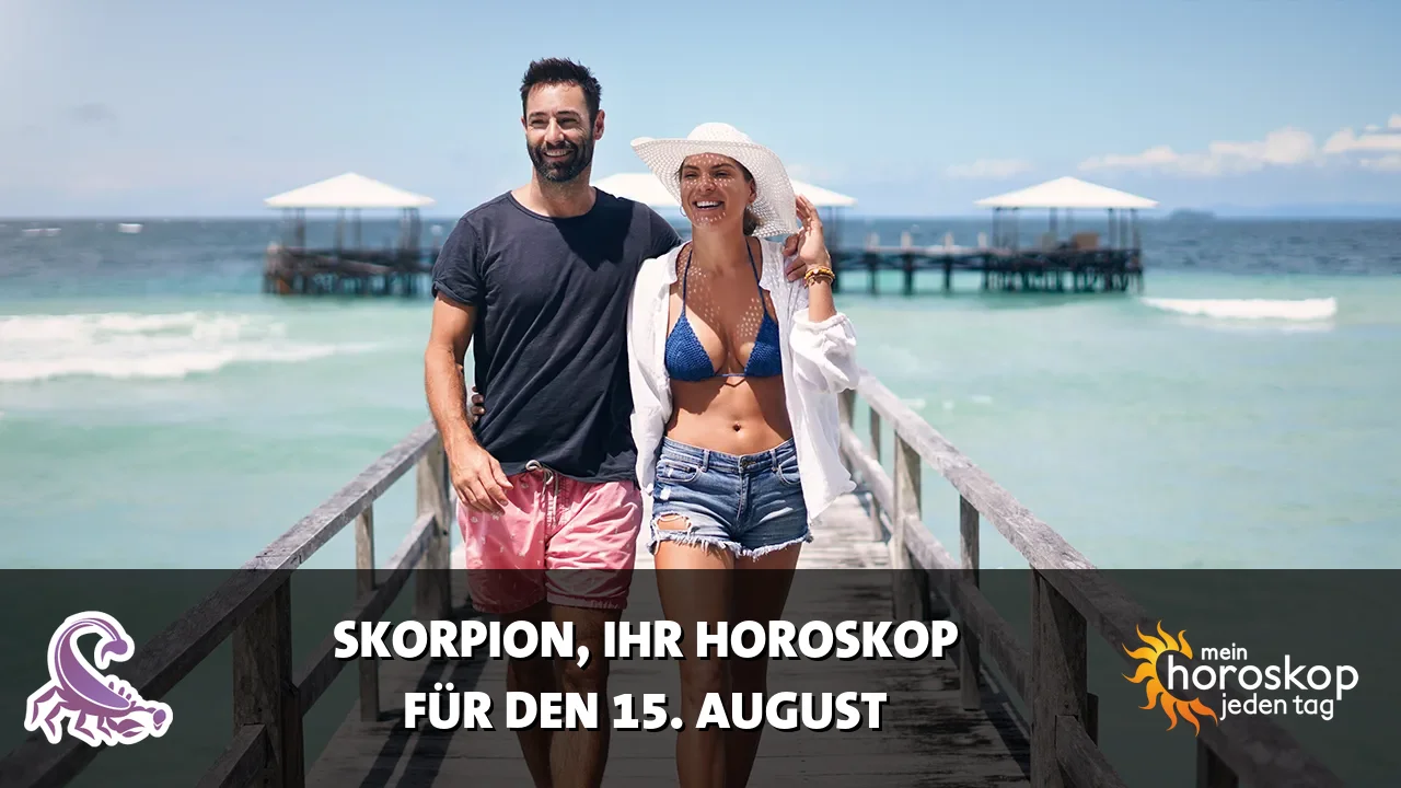 Horoscope Skorpion du Samstag, 15. August 2026