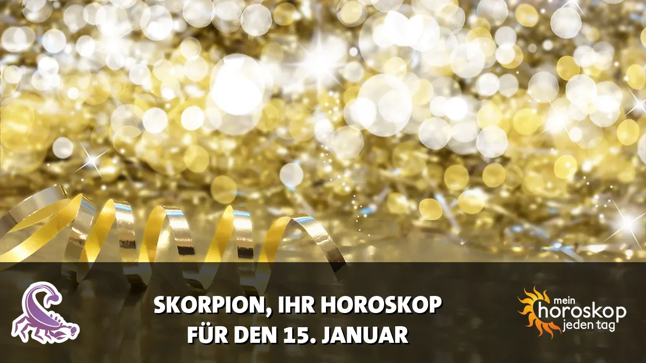 Horoscope Skorpion du Donnerstag, 15. Januar 2026