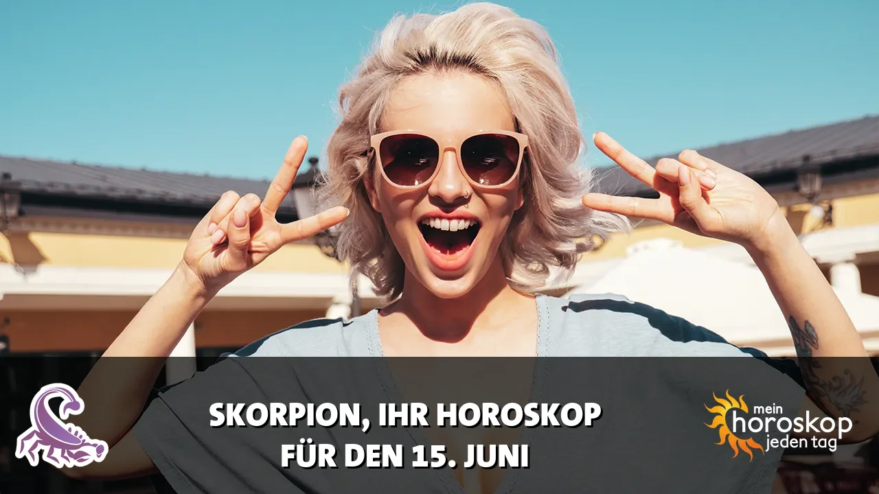 Horoscope Skorpion du Montag, 15. Juni 2026