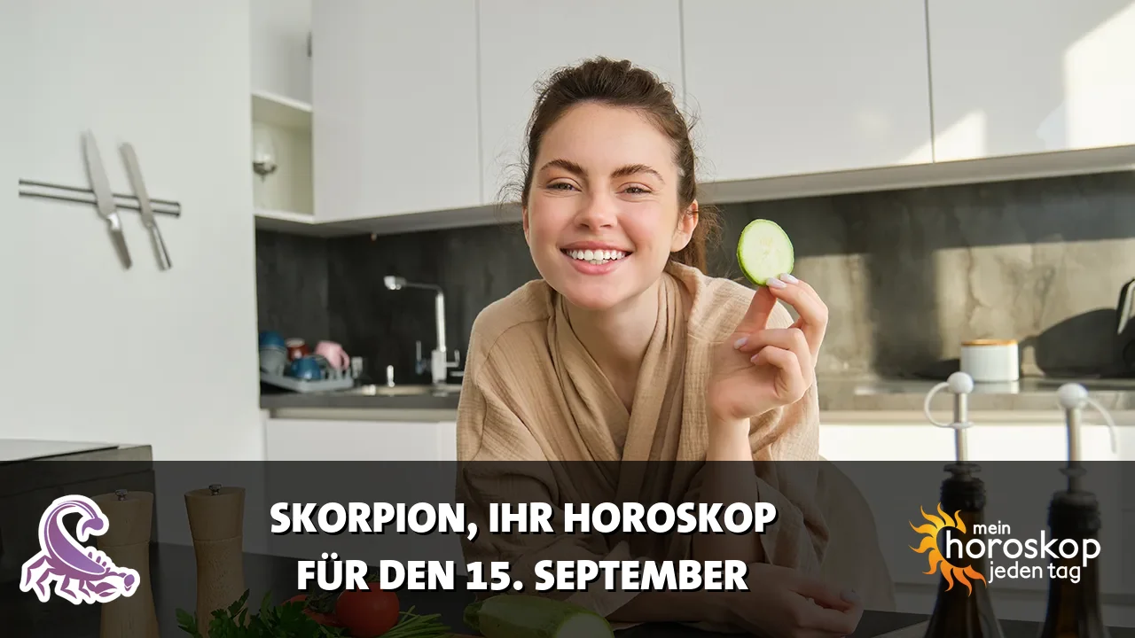 Horoscope Skorpion du Dienstag, 15. September 2026