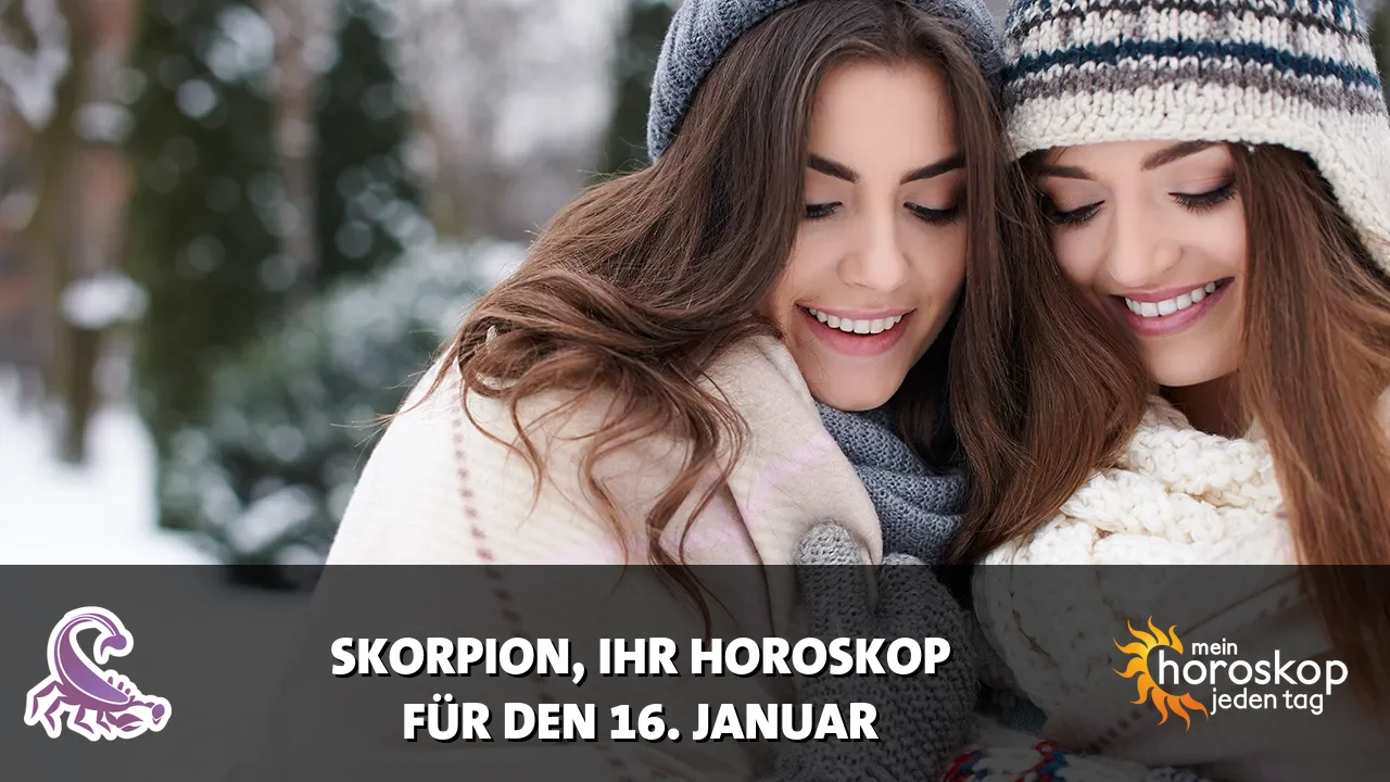 Horoscope Skorpion du Freitag, 16. Januar 2026