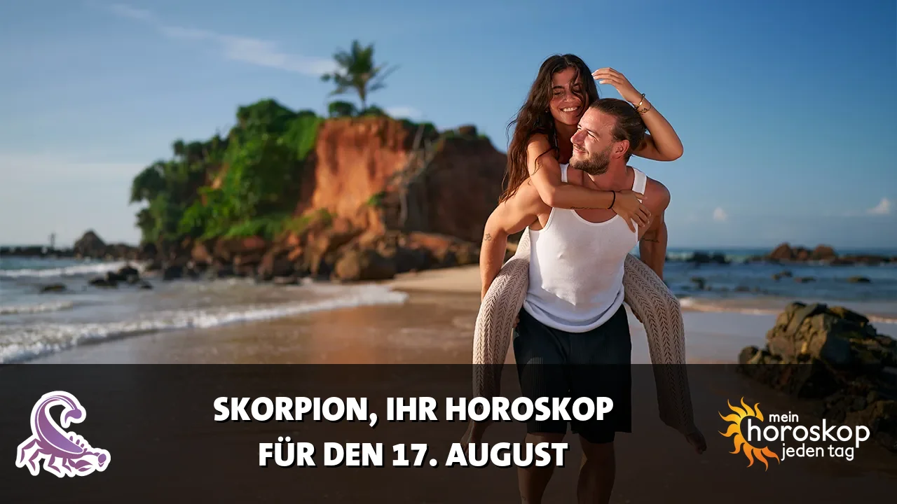 Horoscope Skorpion du Montag, 17. August 2026