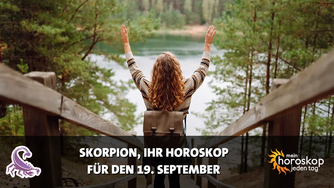 Horoscope Skorpion du Samstag, 19. September 2026
