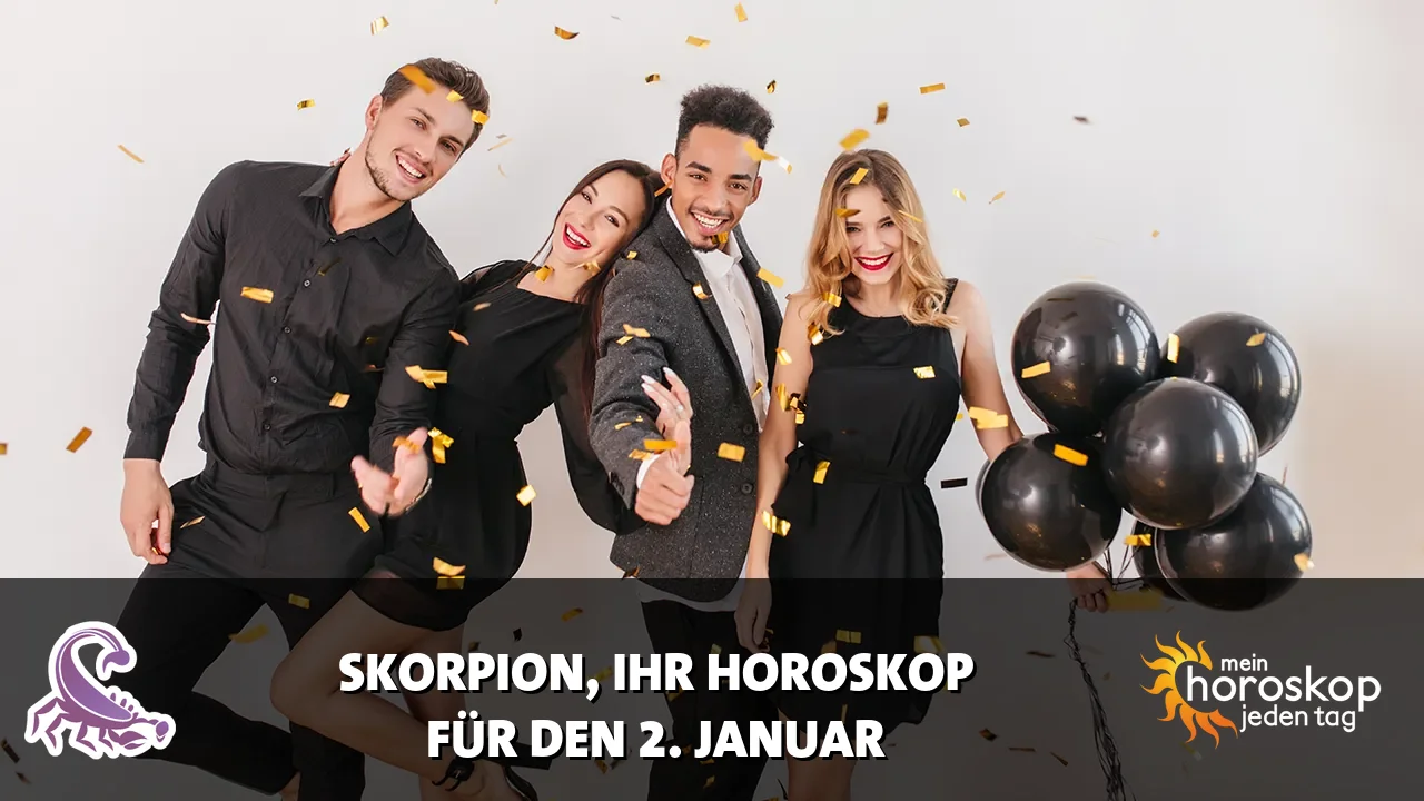 Horoscope Skorpion du Freitag, 2. Januar 2026