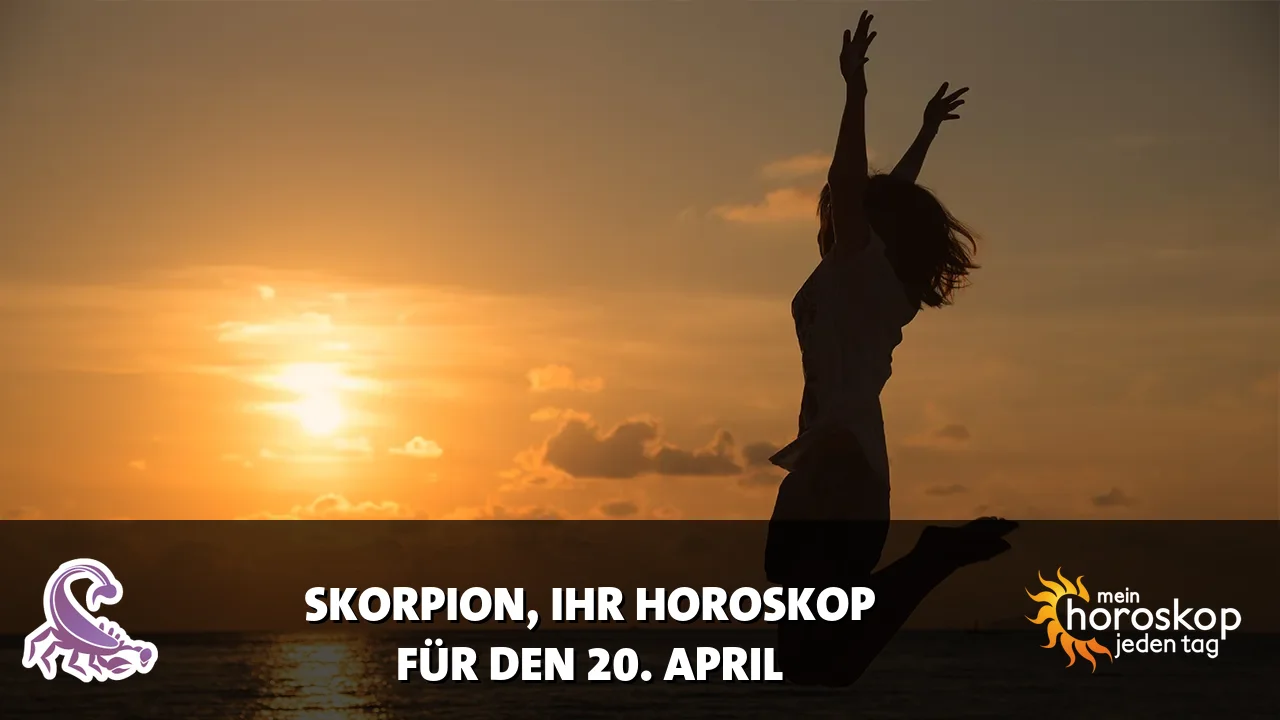 Horoscope Skorpion du Montag, 20. April 2026