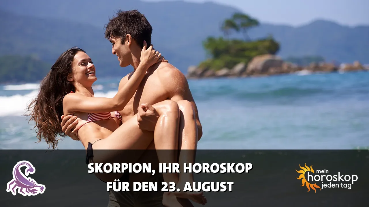 Horoscope Skorpion du Sonntag, 23. August 2026