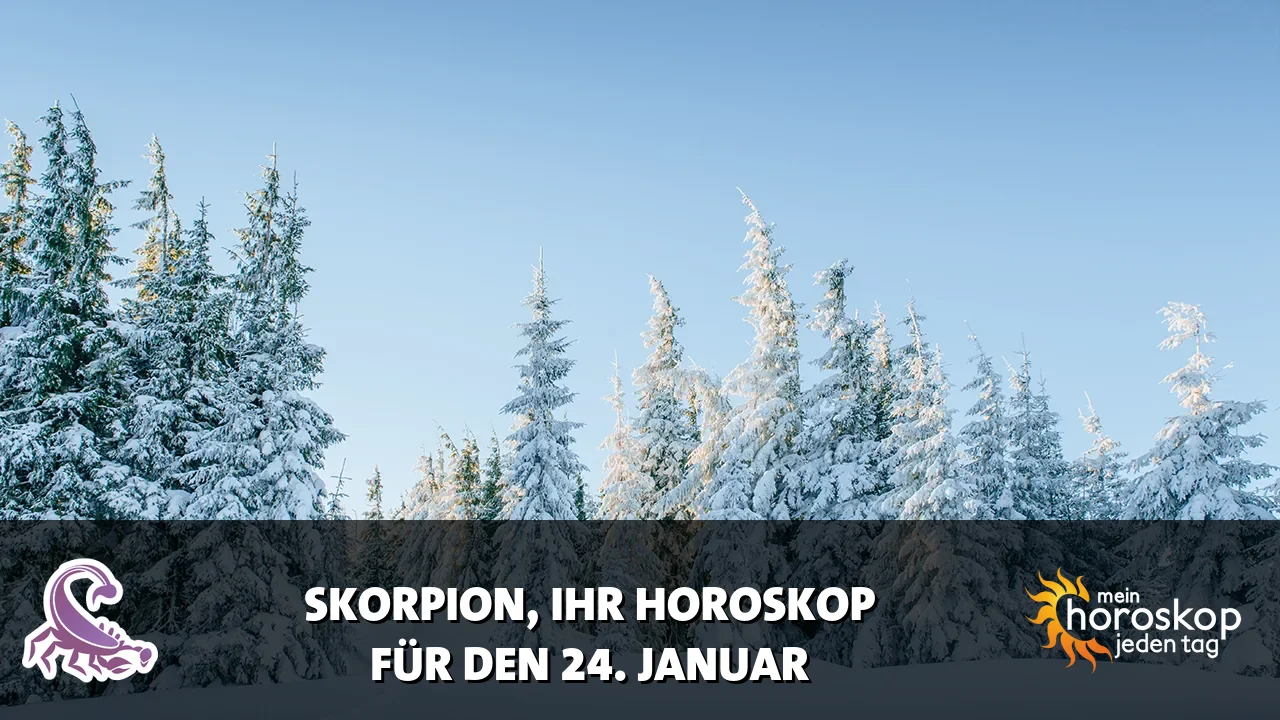 Horoscope Skorpion du Samstag, 24. Januar 2026