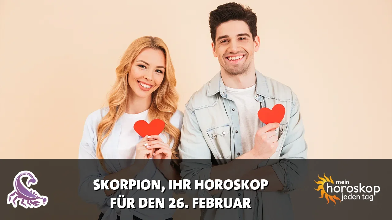 Horoscope Skorpion du Donnerstag, 26. Februar 2026