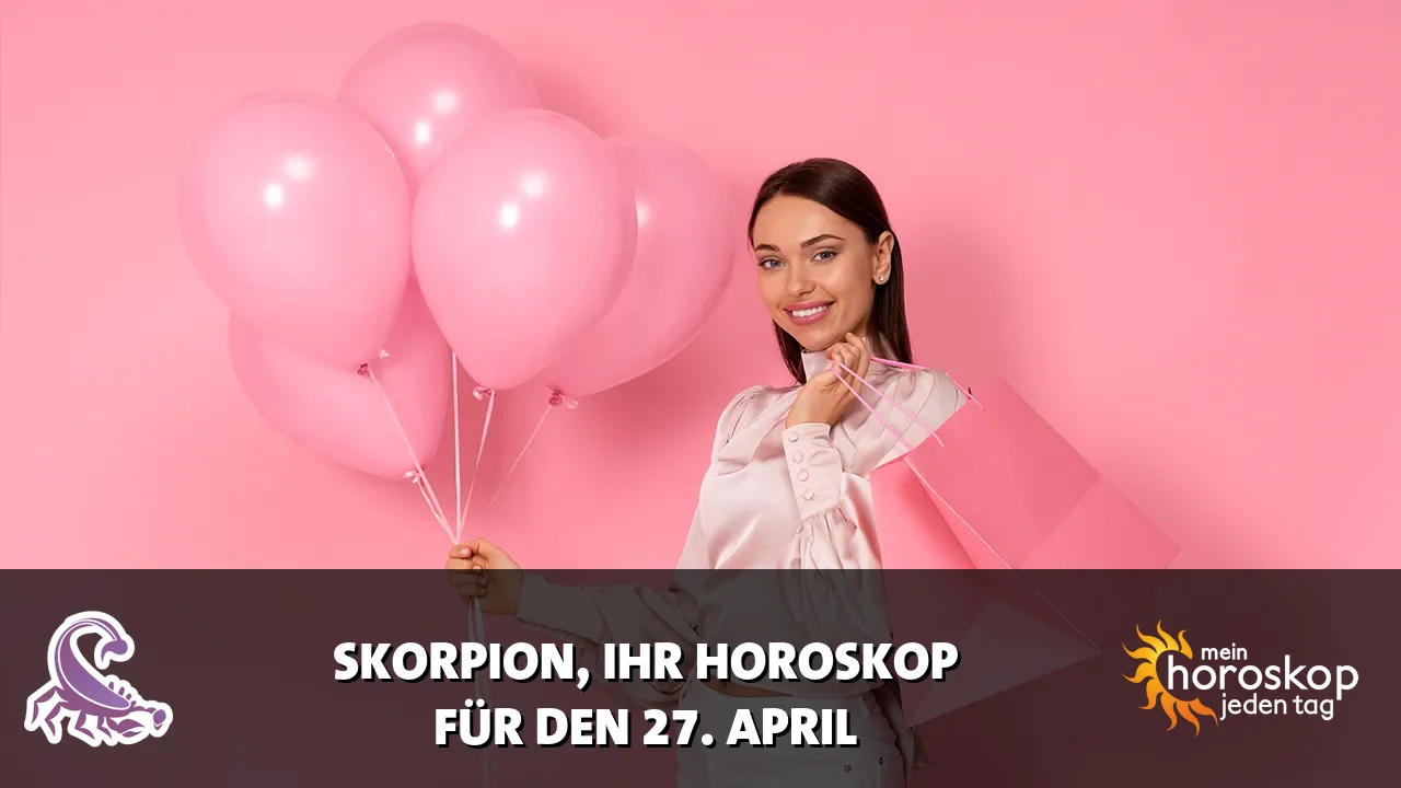 Horoscope Skorpion du Montag, 27. April 2026