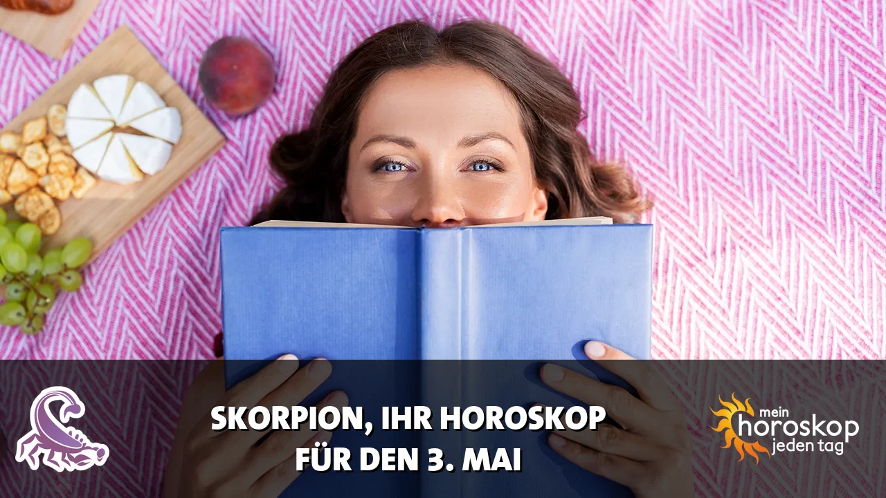 Horoscope Skorpion du Sonntag, 3. Mai 2026