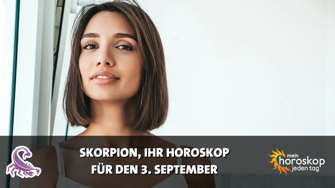 Horoscope Skorpion du Donnerstag, 3. September 2026