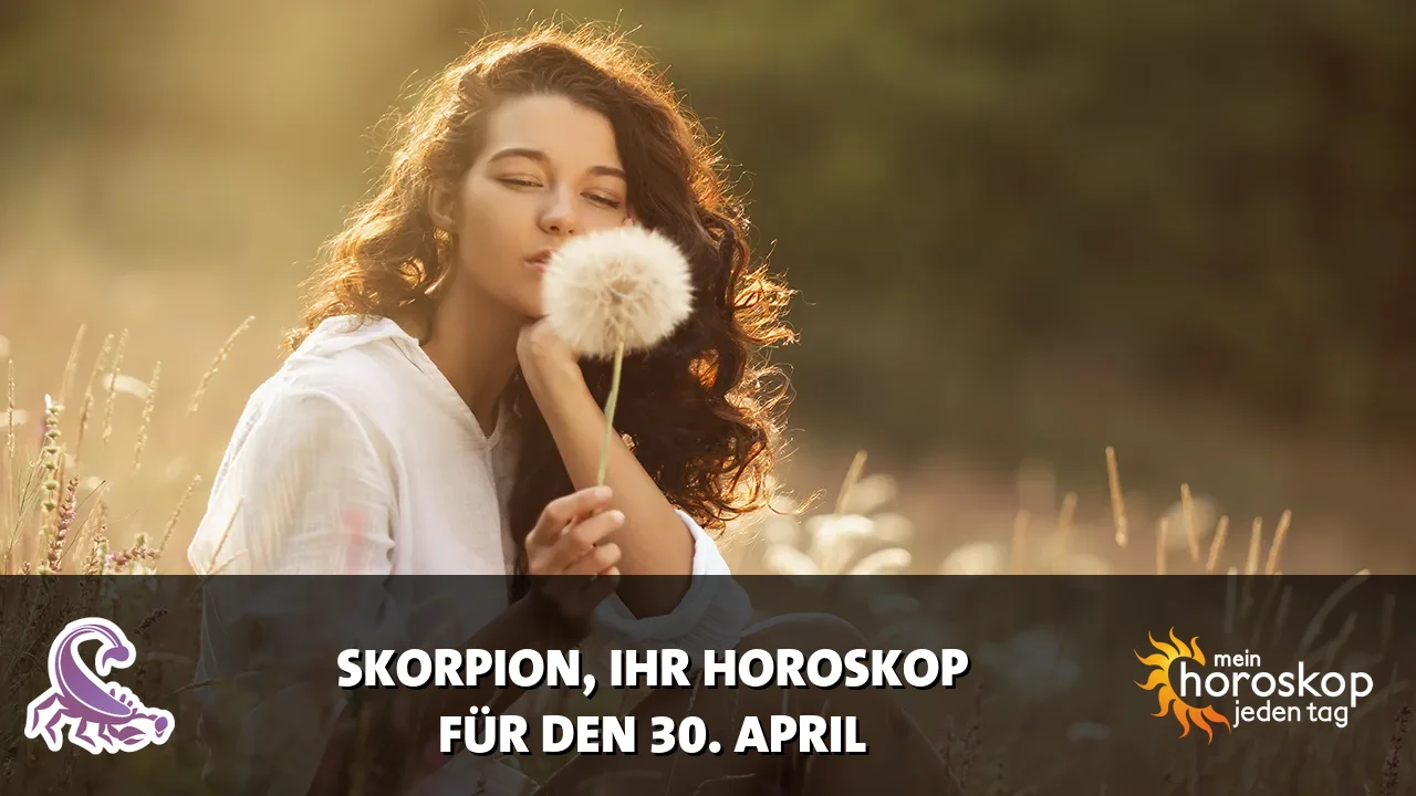 Horoscope Skorpion du Donnerstag, 30. April 2026