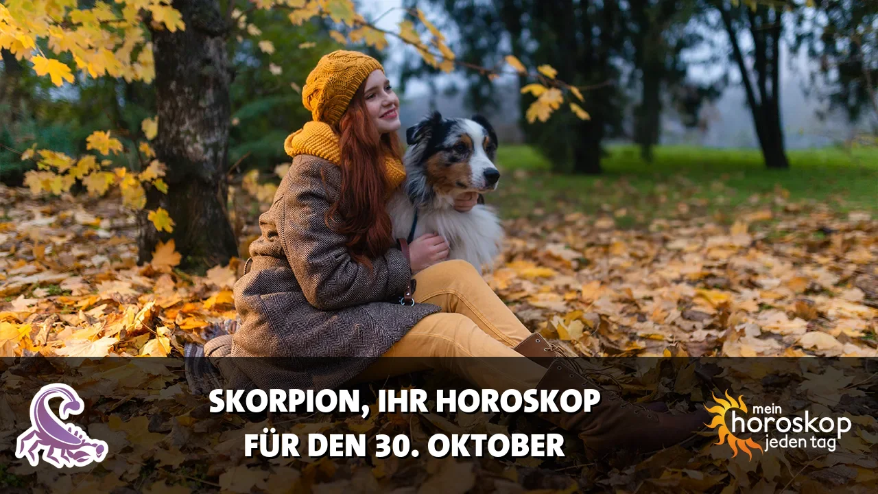 Horoscope Skorpion du Freitag, 30. Oktober 2026