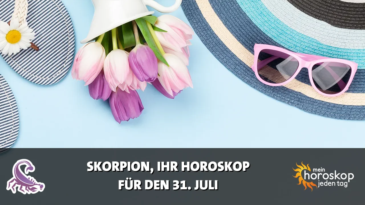 Horoscope Skorpion du Freitag, 31. Juli 2026