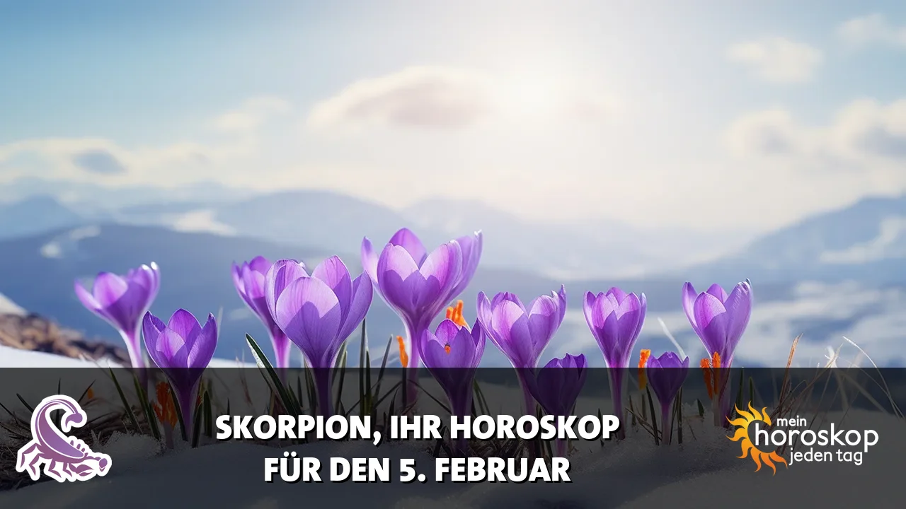 Horoscope Skorpion du Donnerstag, 5. Februar 2026
