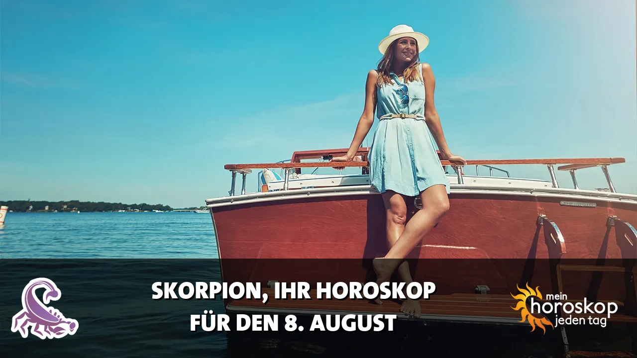 Horoscope Skorpion du Samstag, 8. August 2026