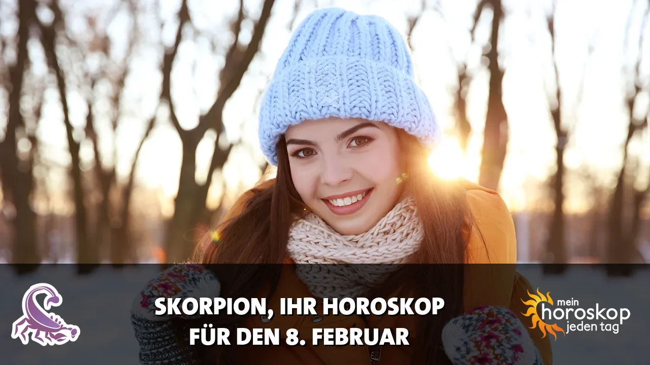 Horoscope Skorpion du Sonntag, 8. Februar 2026