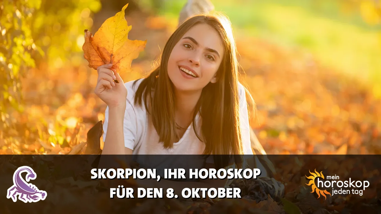 Horoscope Skorpion du Donnerstag, 8. Oktober 2026