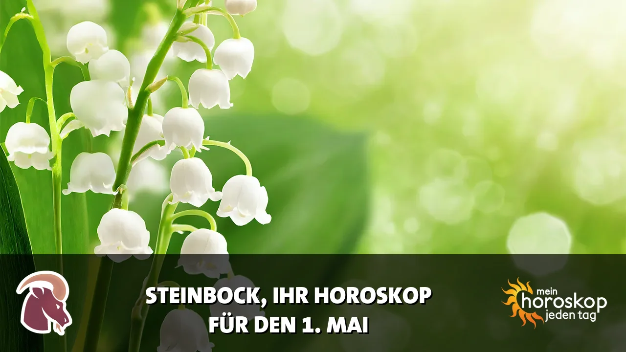 Horoscope Steinbock du Freitag, 1. Mai 2026