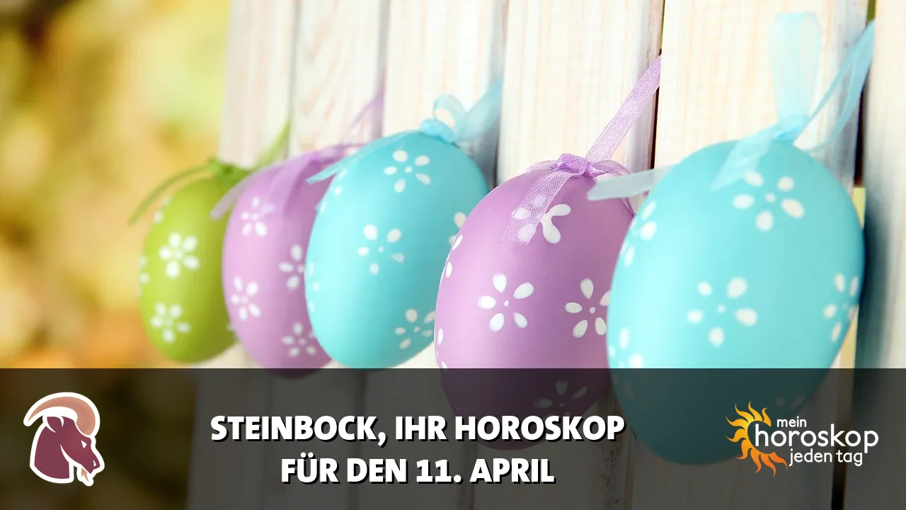 Horoscope Steinbock du Samstag, 11. April 2026