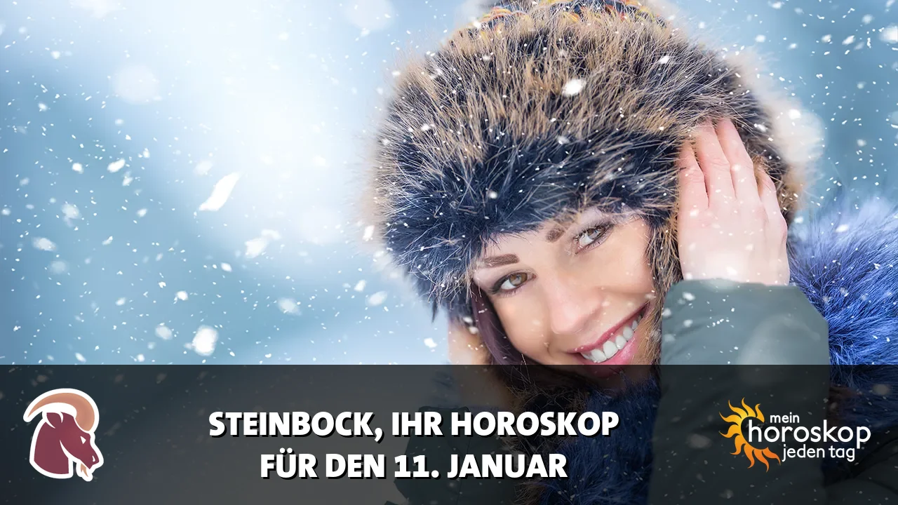 Horoscope Steinbock du Sonntag, 11. Januar 2026
