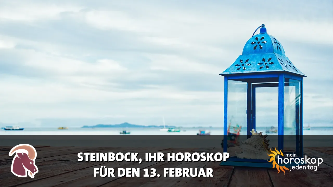 Horoscope Steinbock du Freitag, 13. Februar 2026
