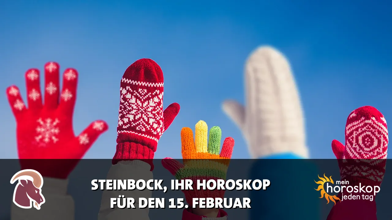 Horoscope Steinbock du Sonntag, 15. Februar 2026