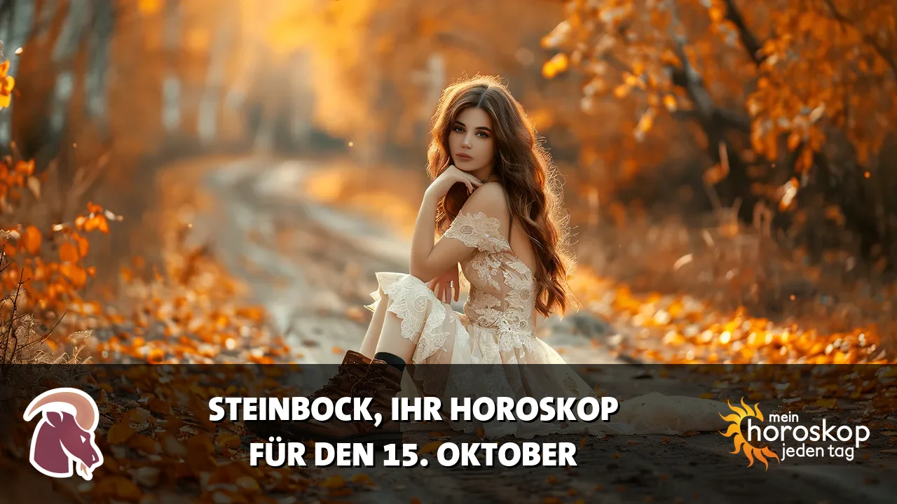 Horoscope Steinbock du Donnerstag, 15. Oktober 2026