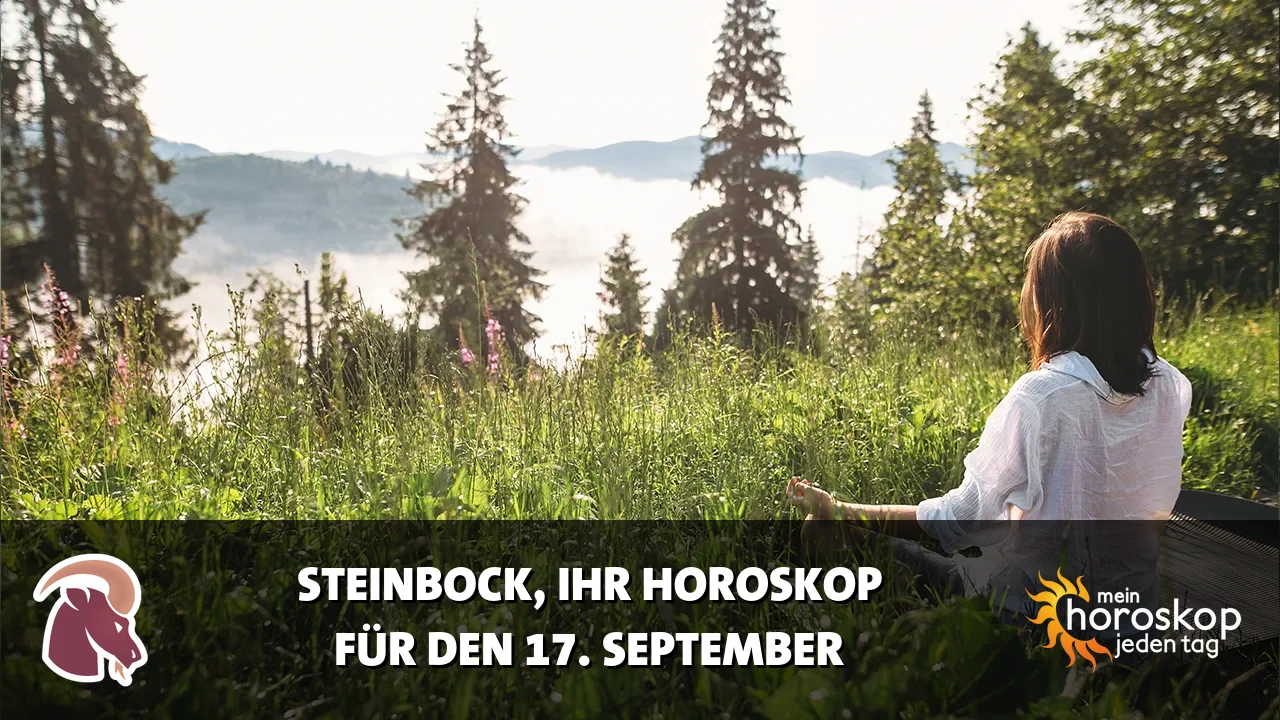 Horoscope Steinbock du Donnerstag, 17. September 2026