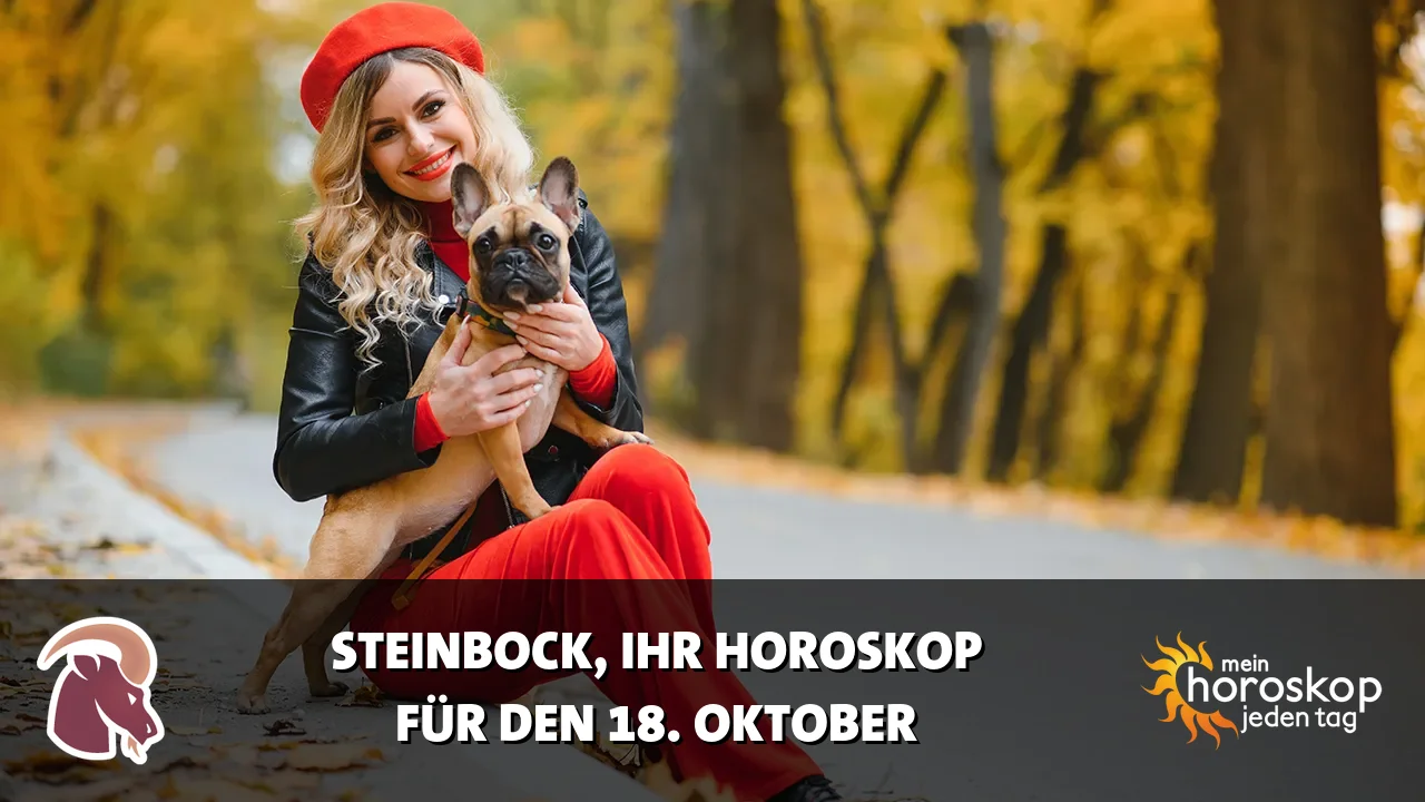 Horoscope Steinbock du Sonntag, 18. Oktober 2026