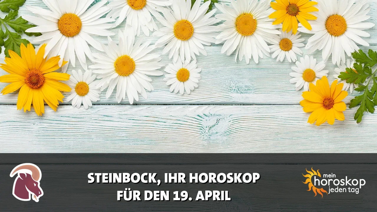 Horoscope Steinbock du Sonntag, 19. April 2026