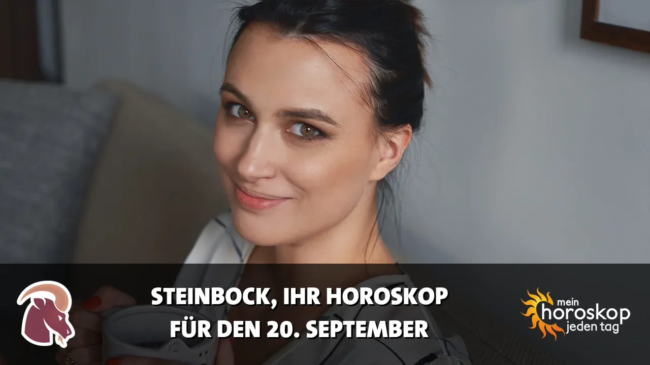 Horoscope Steinbock du Sonntag, 20. September 2026