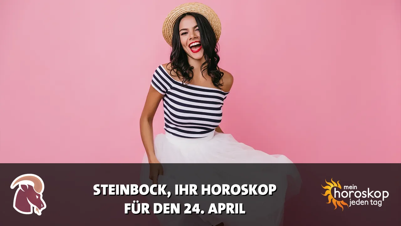 Horoscope Steinbock du Freitag, 24. April 2026