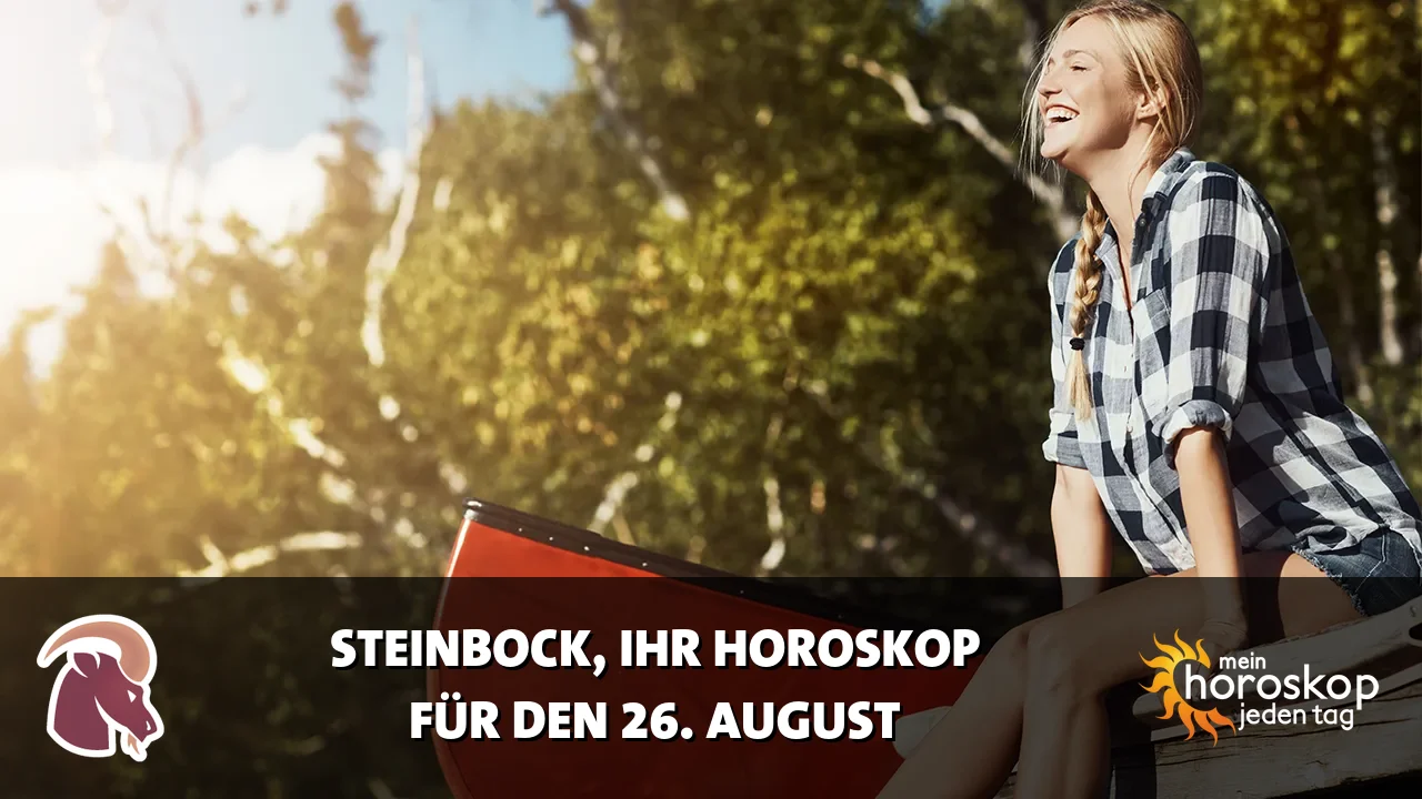 Horoscope Steinbock du Mittwoch, 26. August 2026