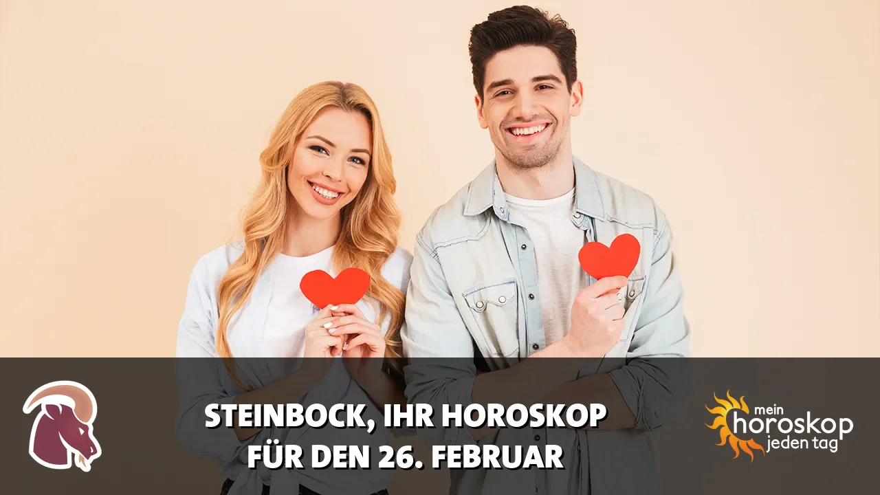 Horoscope Steinbock du Donnerstag, 26. Februar 2026