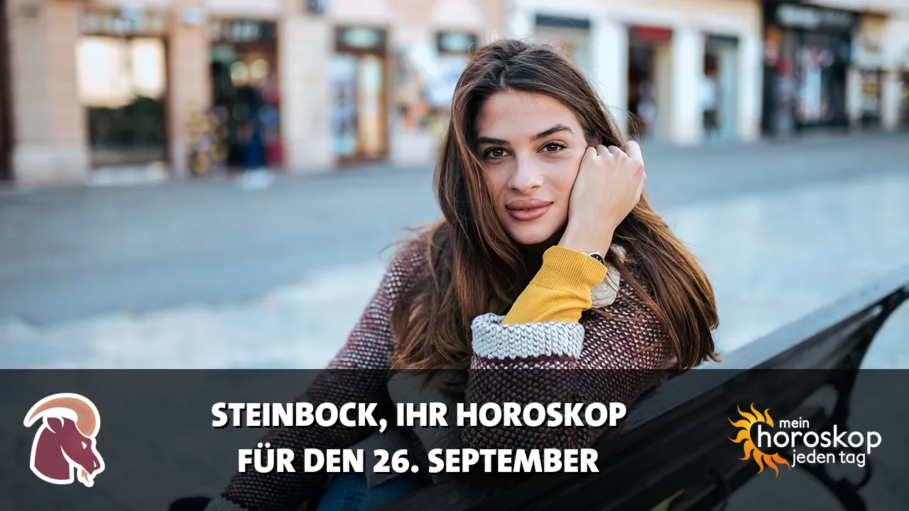 Horoscope Steinbock du Samstag, 26. September 2026